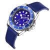 RELÓGIO MOD S3961G CX PRATA, BEZEL, MOSTRADOR. E PULS. AZUL - Image 4