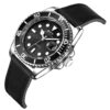 RELÓGIO MOD S3961G CX PRATA, MOSTRADOR E PULSEIRA PRETA - Image 4