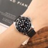 RELÓGIO MOD S3961G CX PRATA, MOSTRADOR E PULSEIRA PRETA - Image 2