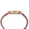 RELÓGIO MOD S6606L CX OURO ROSA, MOSTR. E PULSEIRA VERMELHA - Image 5