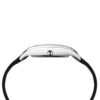 RELÓGIO MOD 3921L CX PRATA, MOSTRADOR BRANCO, PULSEIRA PRETA - Image 5