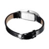 RELÓGIO MOD 3921L CX PRATA, MOSTRADOR BRANCO, PULSEIRA PRETA - Image 6